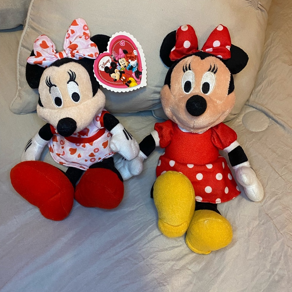 Disney Red and Yellow Stuffed Animals